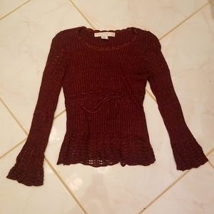 A dark red Betty page T-shirt